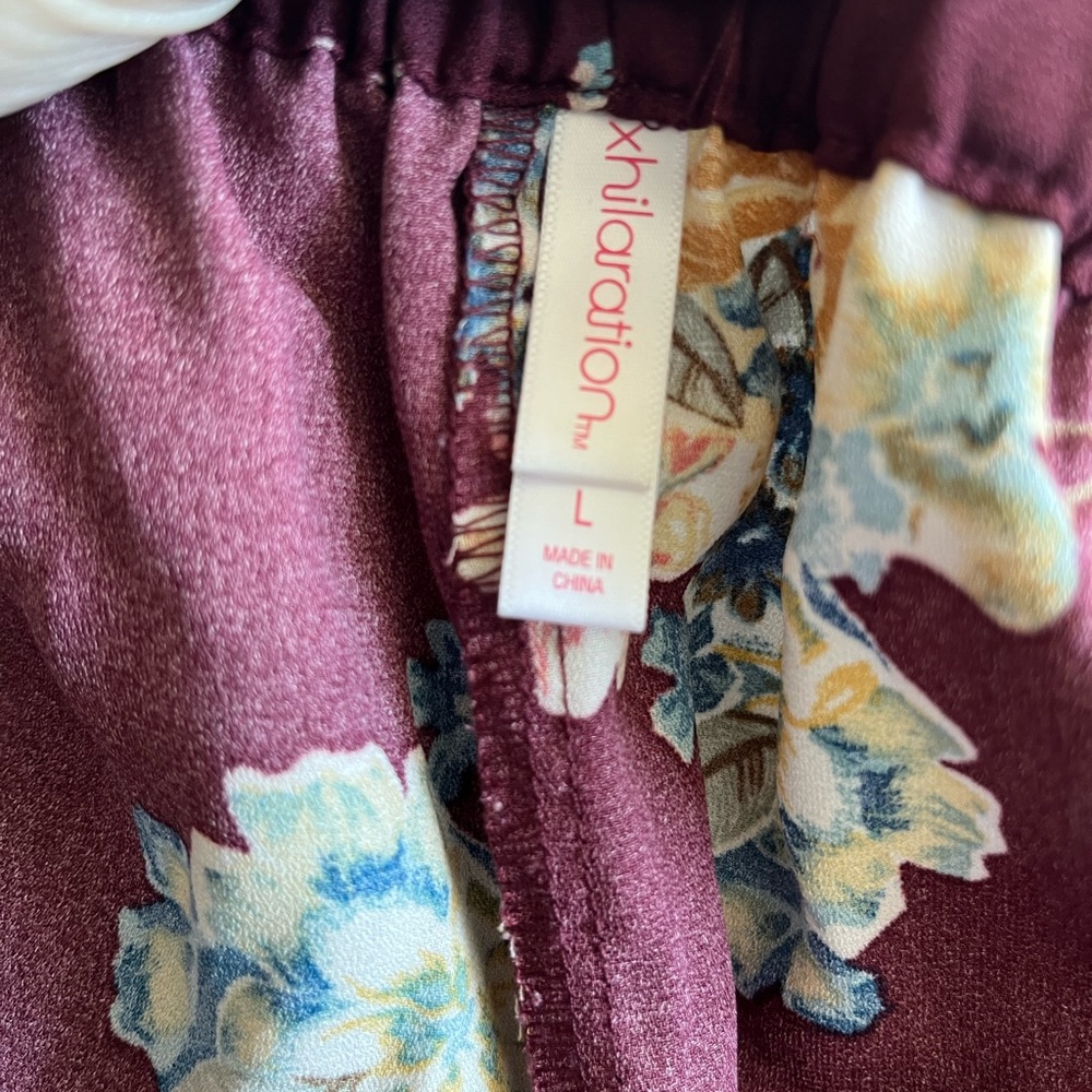 EUC Women’s Floral A-line Off the Shoulder Dress - Picture 6 of 6